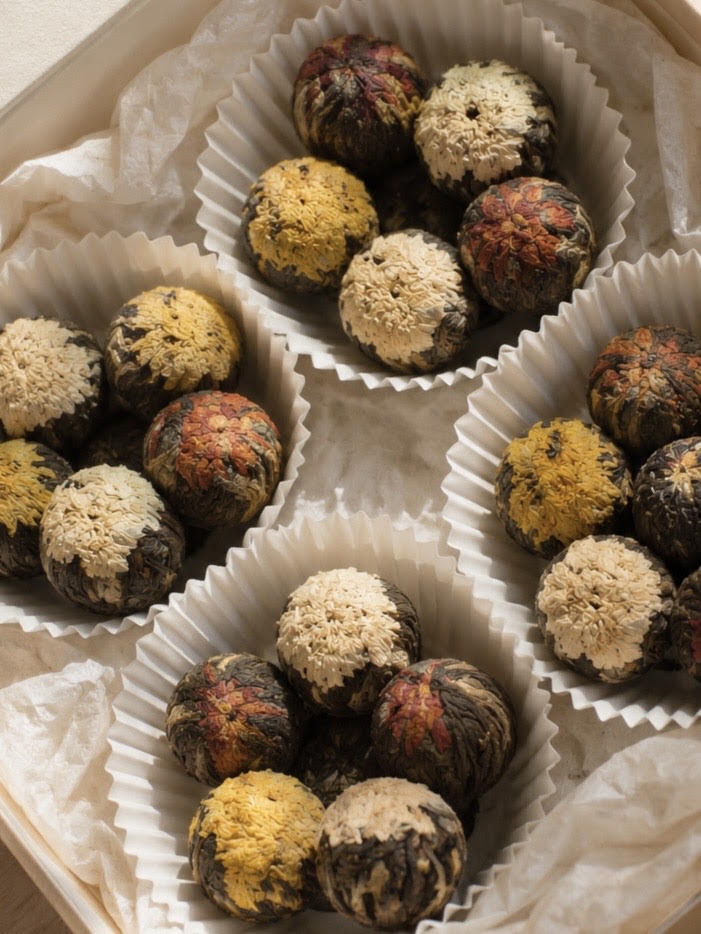 Coffret élégance 20 fleurs de thé